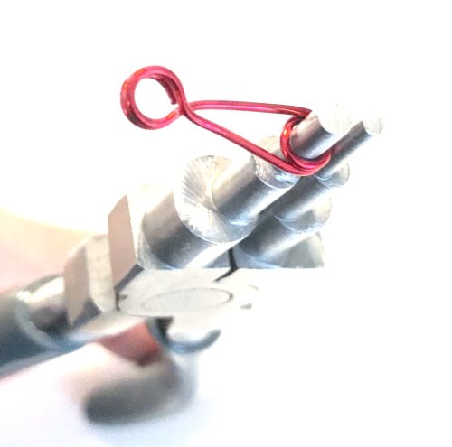 Kristal Wick's Fireworks Wire Necklace - , Holiday Designs, Loops, Wire Loop, Wrapped Wire Loop, Design, , Bend the wires